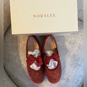 Noralee 2025 holiday bow flats size 1 (NEW) FAST SHIPPING